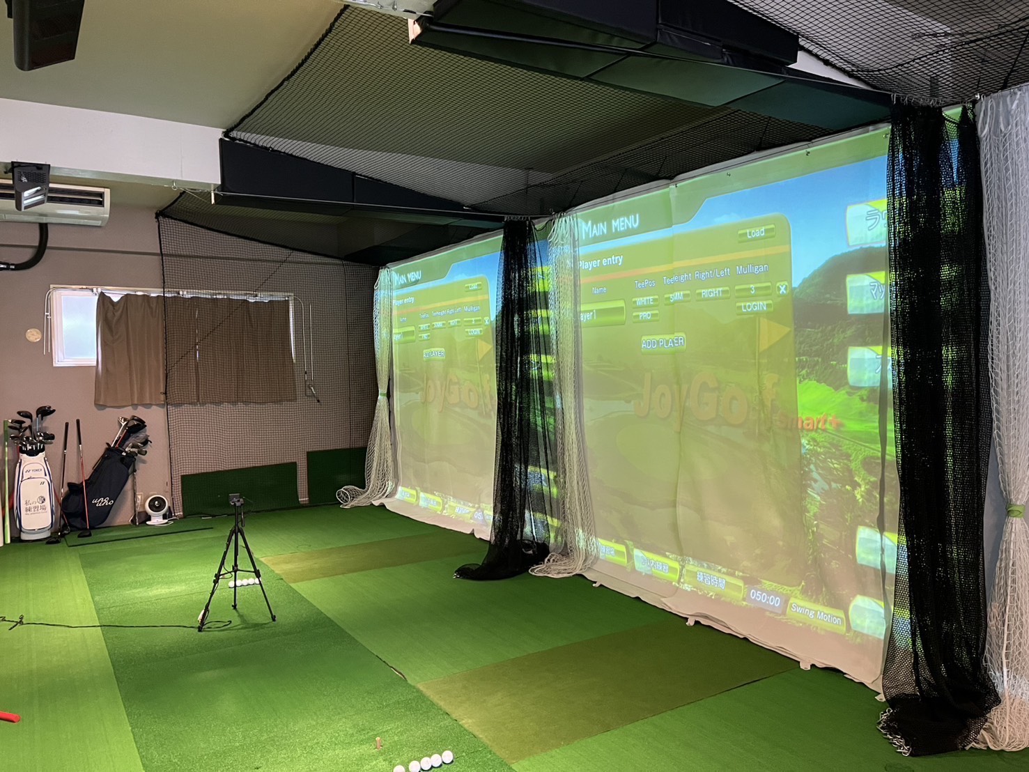 最新ゴルフシミュレーター JoyGolf